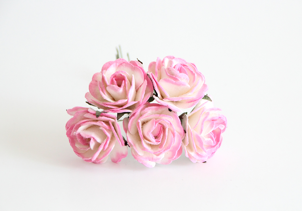 Paper roses for scrapbooking wholesale